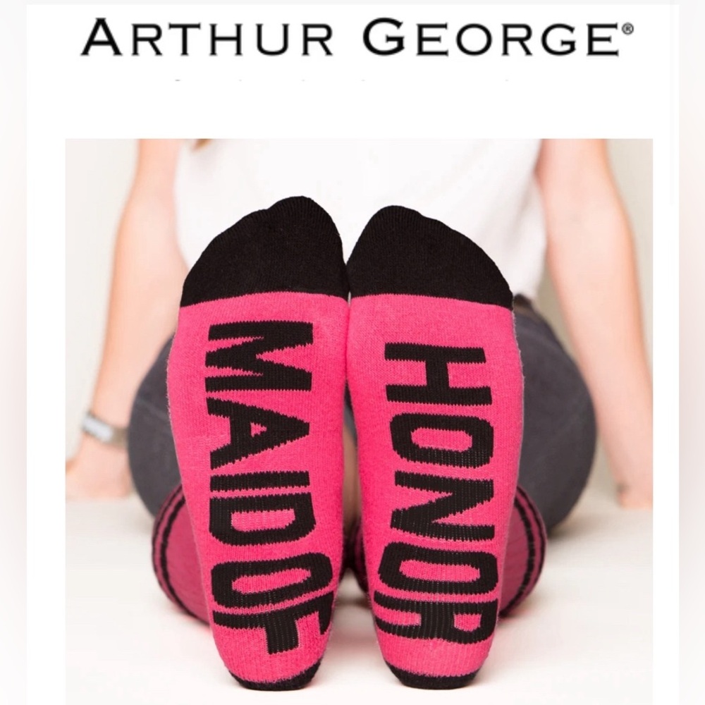 Arthur George Maid of Honor Socks NWT